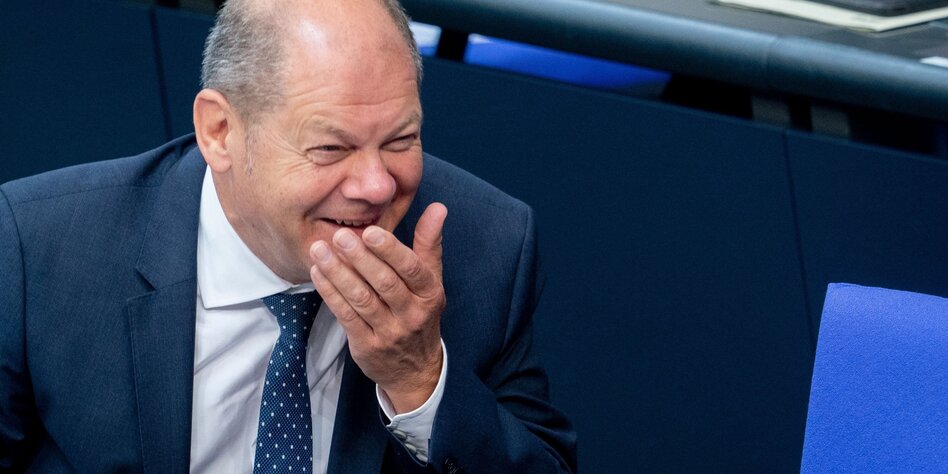 Olaf Scholz – ein kleiner Mann